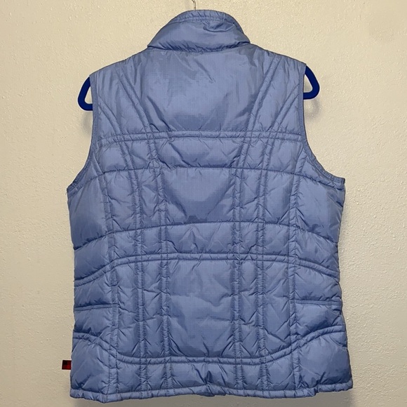Woolrich Size Large Light Blue Lightweight Outdoor Layering Quilted Vest - Picture 8 of 13